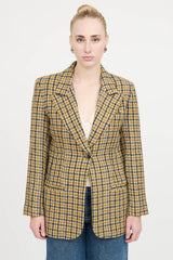 SmytheWool Houndstooth Blazer
