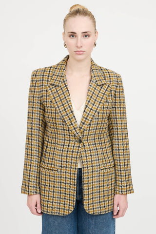 SmytheWool Houndstooth Blazer