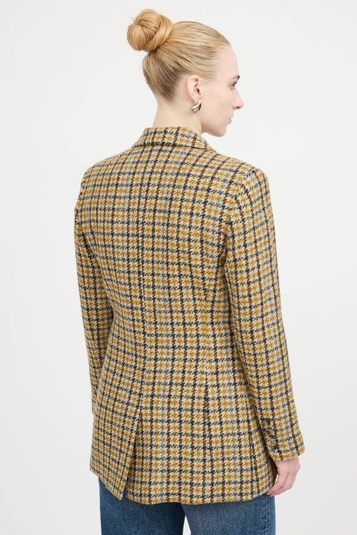 SmytheWool Houndstooth Blazer
