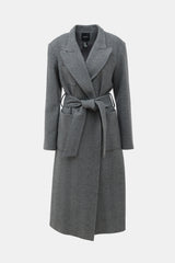 Smythe Patterned Belted Coat