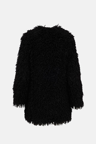Smythe Faux Fur Shaggy Jacket