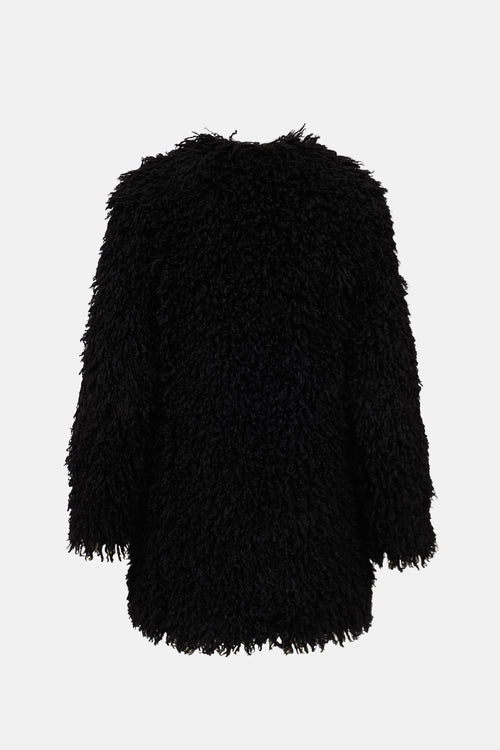 Smythe Faux Fur Shaggy Jacket