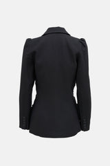 Smythe Wool Ruched Blazer