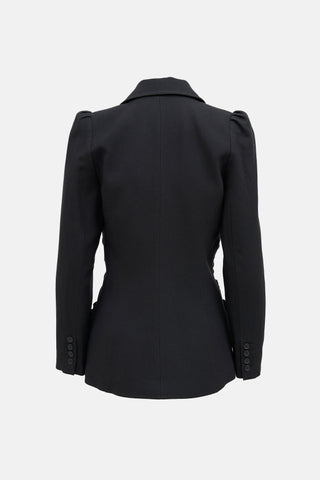 Smythe Wool Ruched Blazer