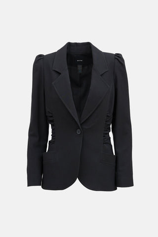 Smythe Wool Ruched Blazer
