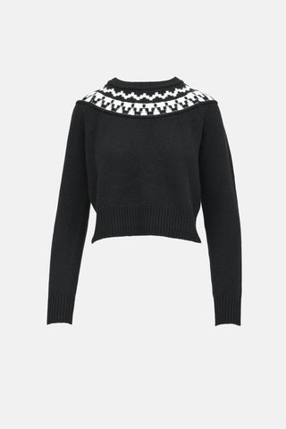 Smythe Cashmere Fair Isle Sweater