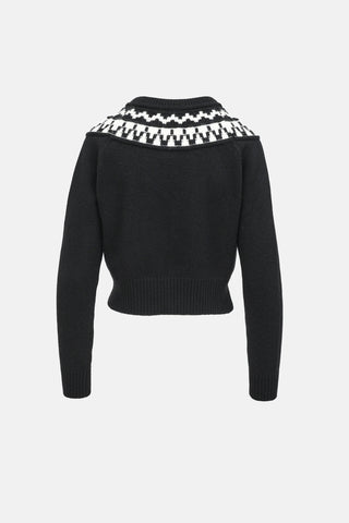 Smythe Cashmere Fair Isle Sweater