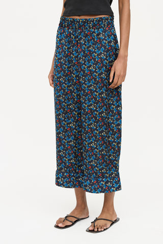 Smythe Satin Floral Co-Ord Set