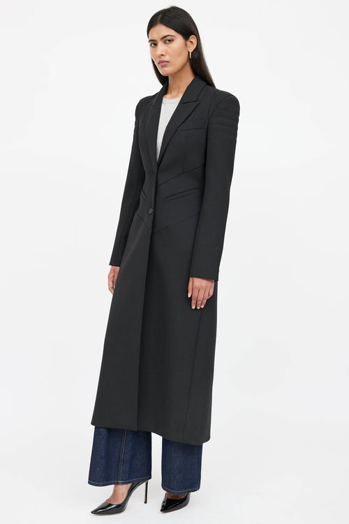 Smythe Single Breasted Padded Coat