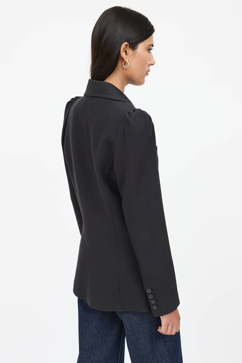 Smythe Wool Ruched Blazer