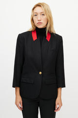 Smythe Flat Lapel Blazer
