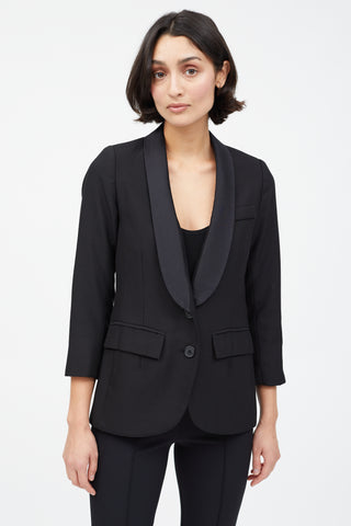 Stella McCartney // Navy Wool Blazer & Pant Suit – VSP Consignment