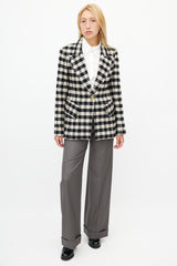 Smythe Gingham Lounge Blazer