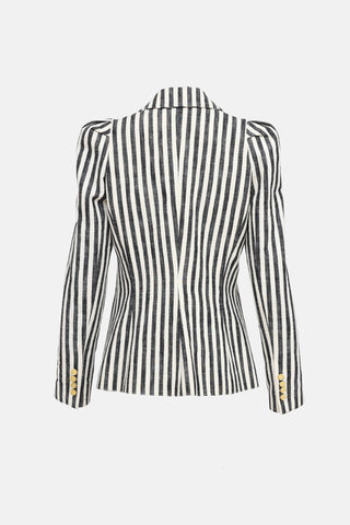 Smythe Cotton Stripe Blazer