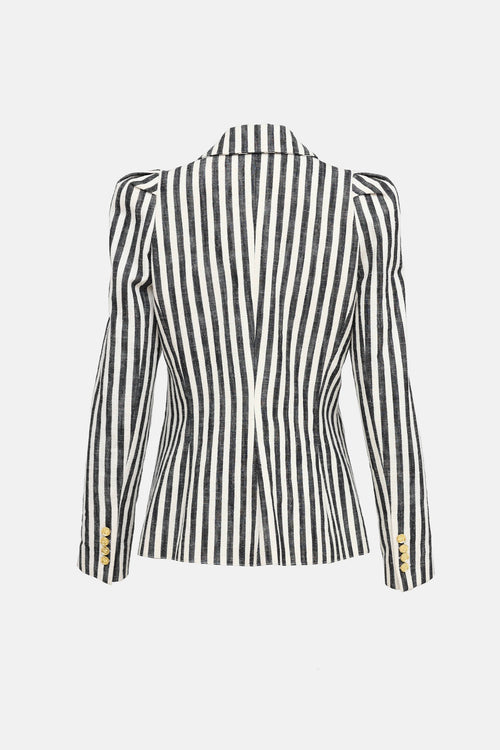 Smythe Cotton Stripe Blazer