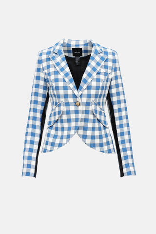 SmytheGingham Duchess Blazer