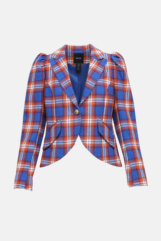 Smythe Wool Plaid Blazer