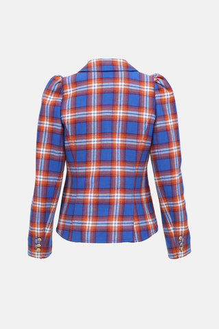 Smythe Wool Plaid Blazer