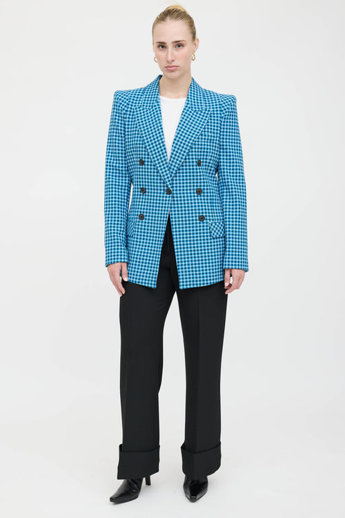 Smythe Peak Lapel Check Blazer