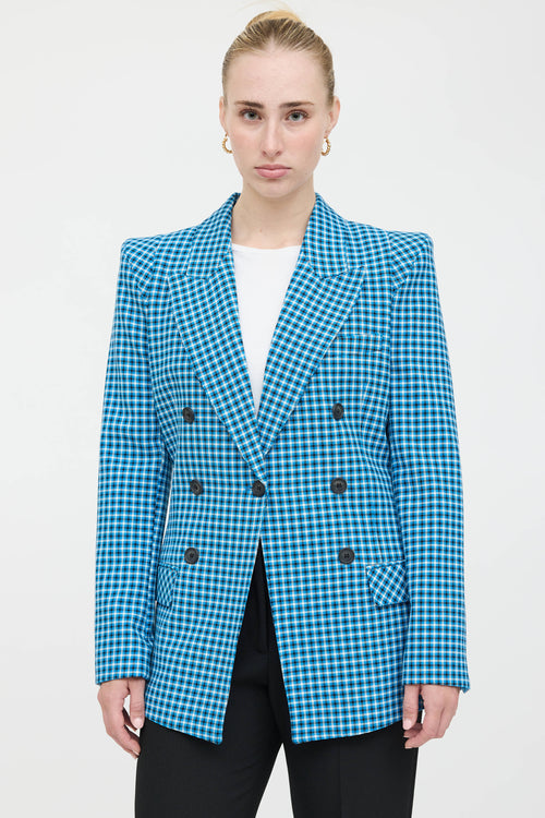 Smythe Peak Lapel Check Blazer