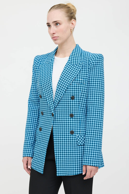 Smythe Peak Lapel Check Blazer