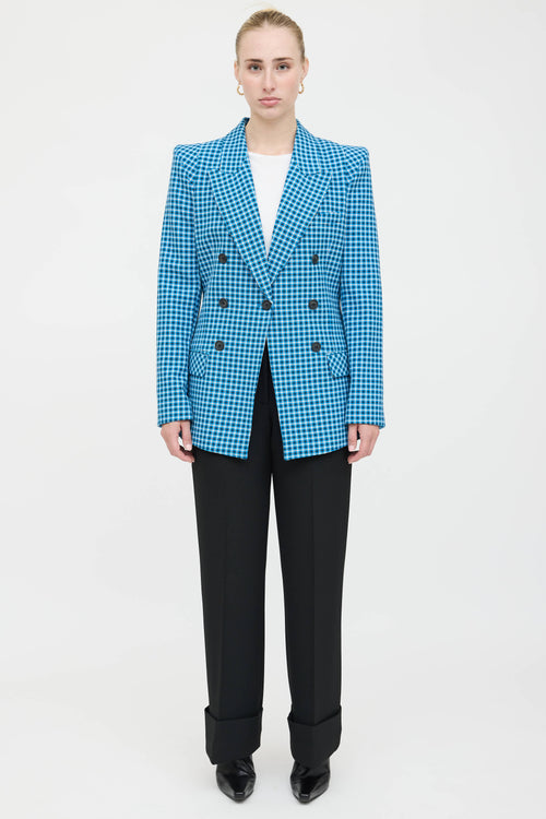 Smythe Peak Lapel Check Blazer