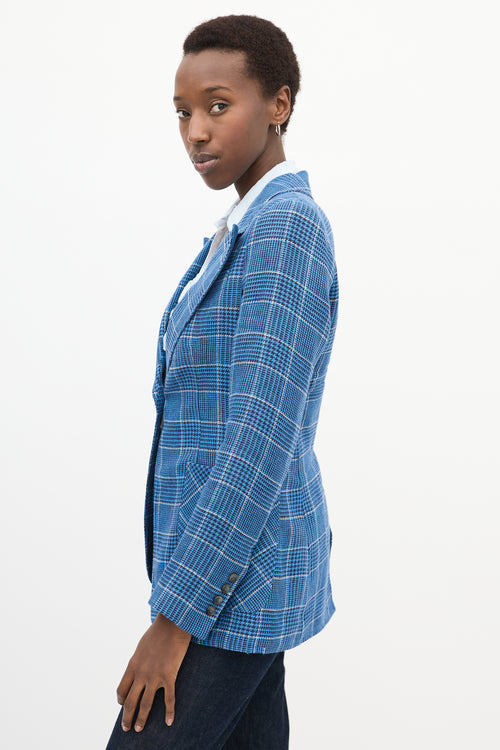 Smythe Glen Check Birkin Blazer