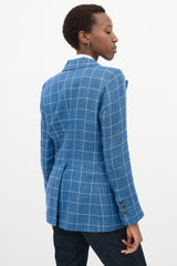 Smythe Glen Check Birkin Blazer