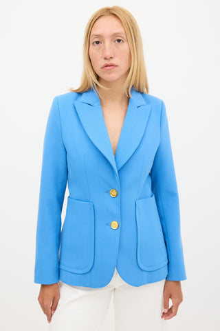 Smythe Portrait Neck Blazer