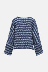  Tweed Pullover Top