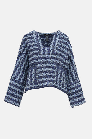 Smythe Tweed Pullover Top