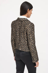 Smythe Single Breasted Patterned Blazer