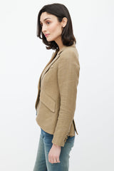 Smythe One Button Blazer