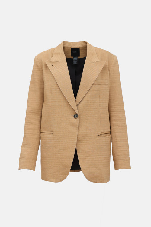 Smythe Linen Woven Blazer