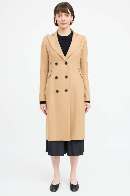 Smythe Wool Double Breasted Coat