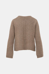 Smythe Cashmere Pointelle A-Line Sweater