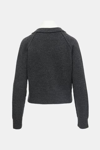 Smythe Cashmere Cropped Cardigan