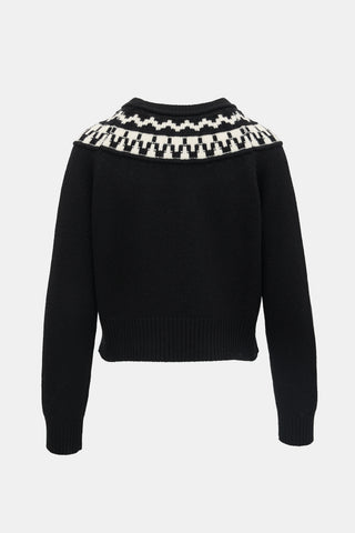 Smythe Cashmere Fair Isle Sweater
