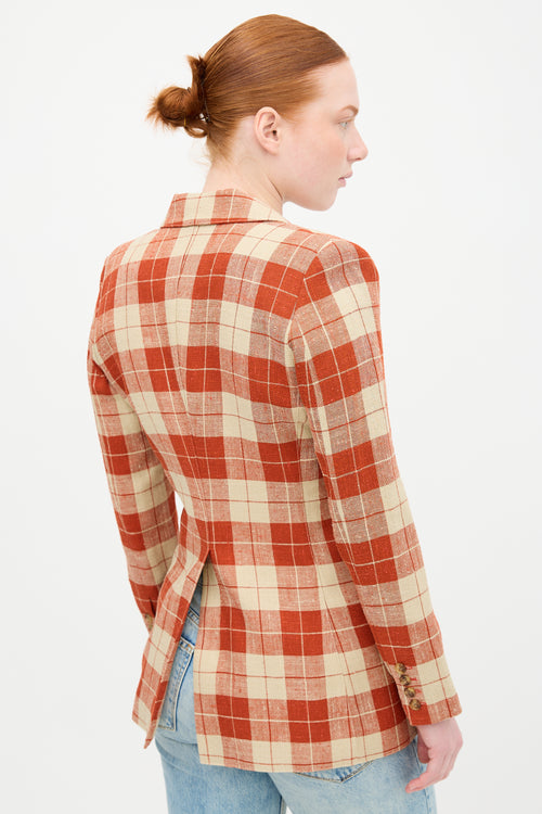 Smythe Check Birkin Blazer