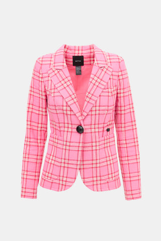 Smythe Check Duchess Blazer