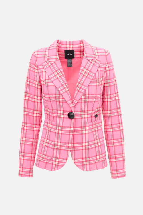 Smythe Check Duchess Blazer