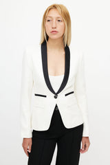 Smythe Tuxedo Shawl Blazer