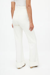 Smythe Cream Two Piece Suit