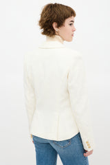 Smythe Lace One Button Blazer
