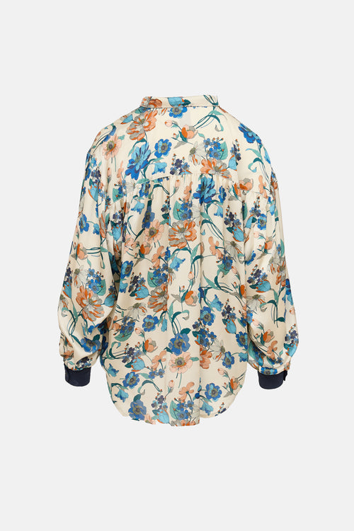 Smythe Floral Button Up Top