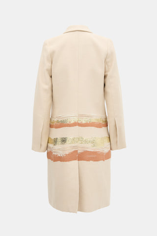 Smythe Embroidered Coat