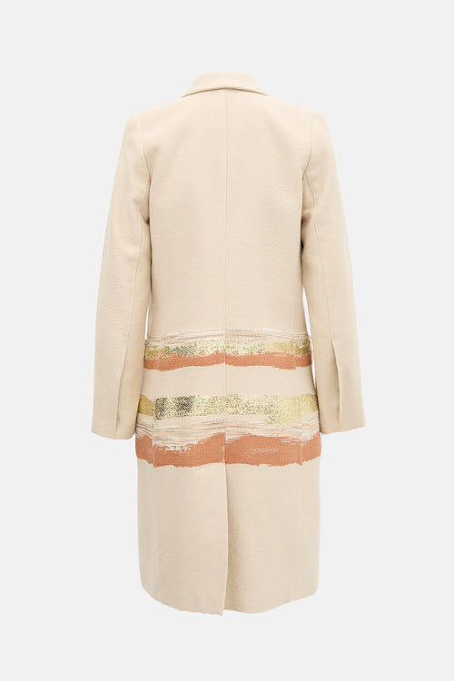 Smythe Embroidered Coat