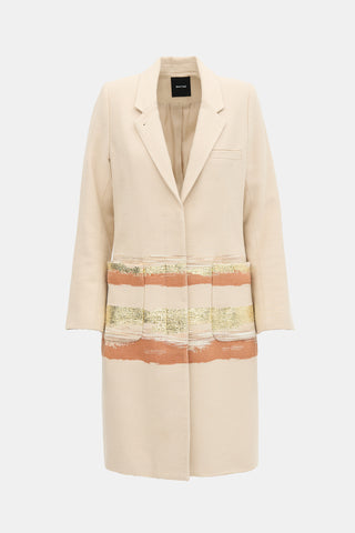 Smythe Embroidered Coat