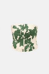 Smythe Floral Bustier Top