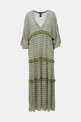 Smythe Floral Tiered Maxi Dress